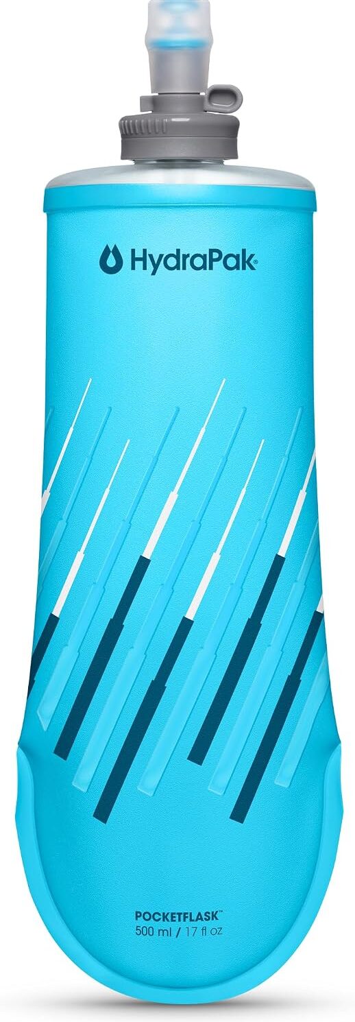 HydraPak PocketFlask Compressible, Low Profile Soft Flask (500ml)